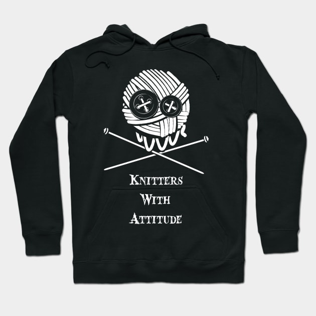 Knitters With Attitude Hoodie by Staermose